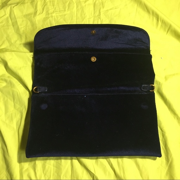 Vintage velvet pocketbook - Picture 1 of 2